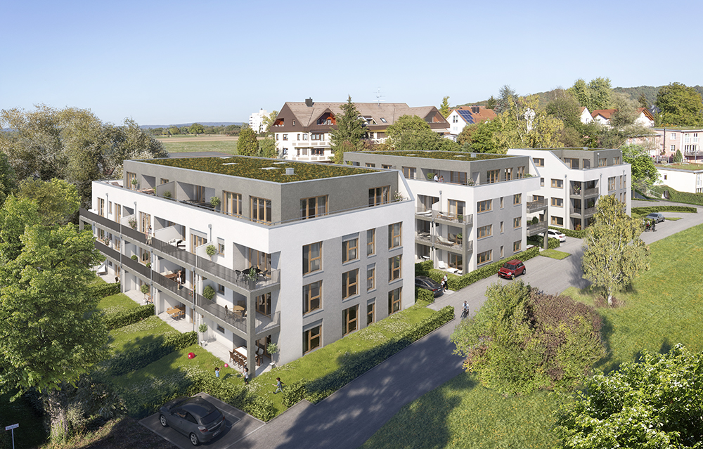 Eigentumswohnungen in Rielasingen, Bauprojekt Gänseweide
