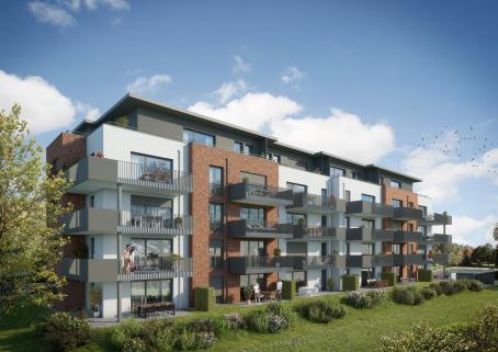 Variantenreiche Grundrisse mit 2, 3 und 4 Zimmern bieten zeitgerechtes Wohnen für Familien, Paare und Singles